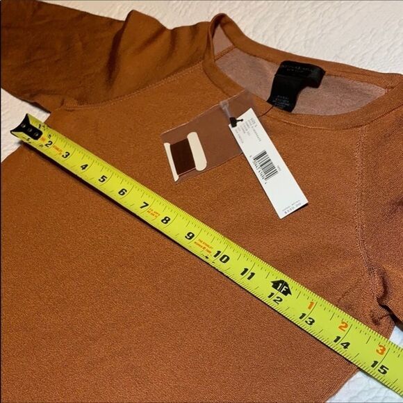 Authentic Donna Karan New York silk/stretch top. NWT. Small - Picture 4 of 8